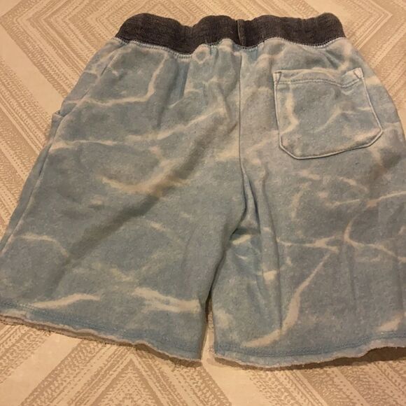 Vintage Havana Lt Blue Tie-Dye Boys Sweat Shorts - Picture 7 of 7